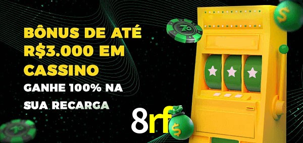 8rf melhor bônus de depósito